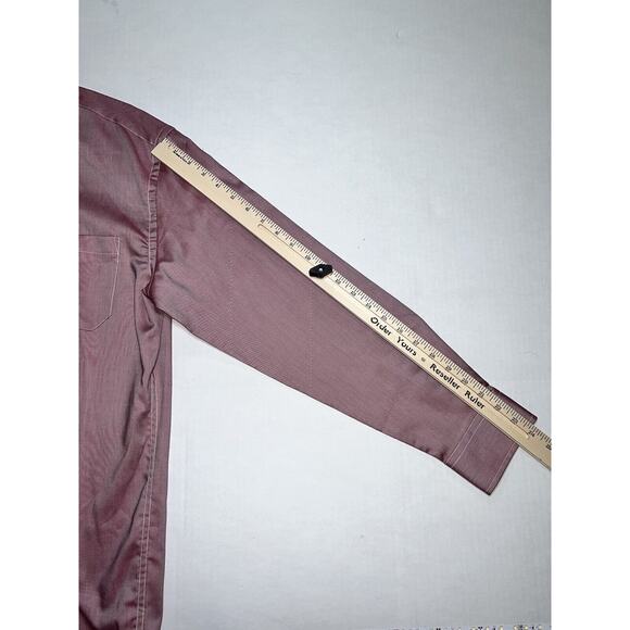 Pendleton Bridgeport Shirt Mens Size M Red Long Sleeve Button Down Dress Pocket - Picture 10 of 16